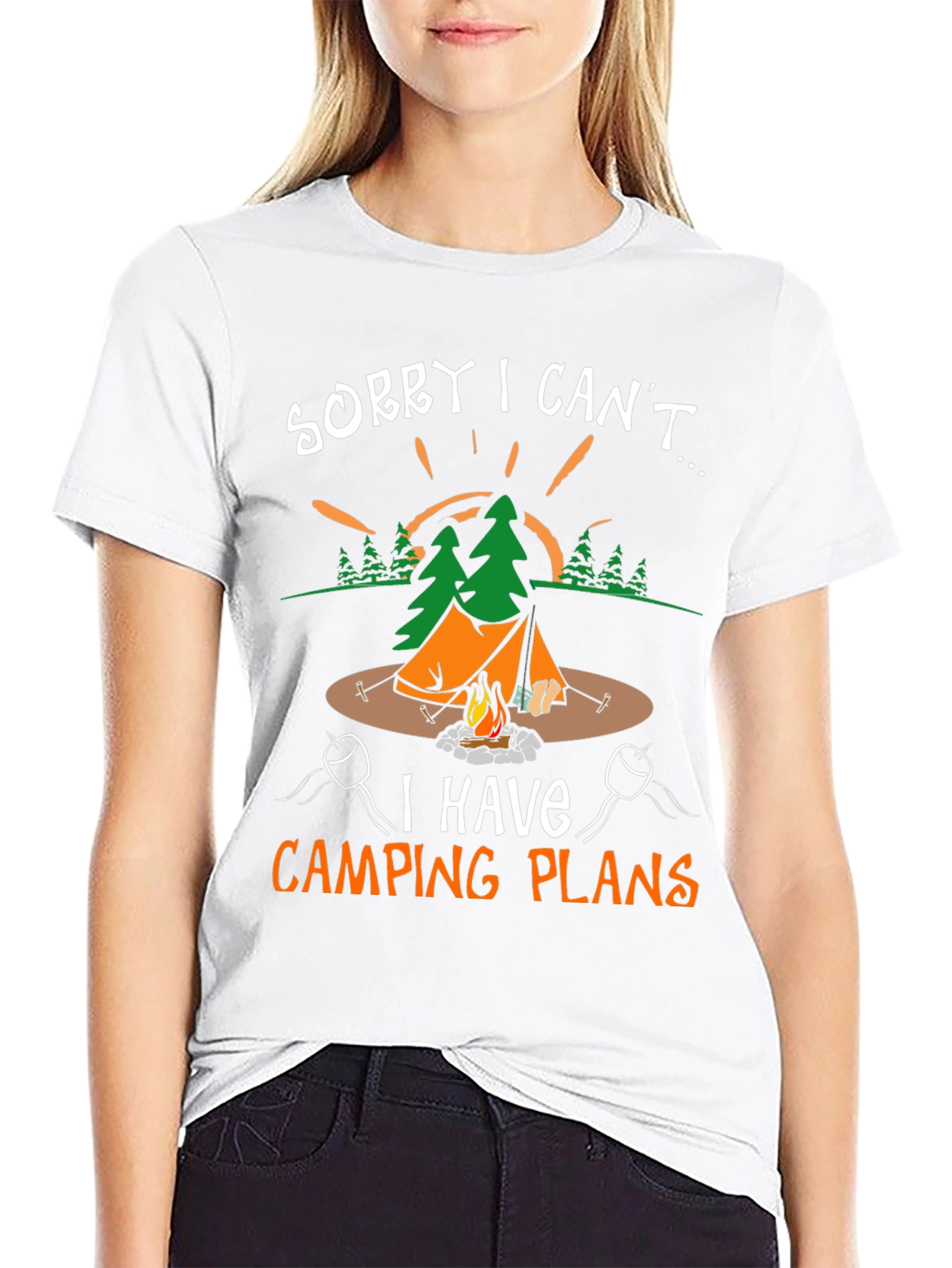 Camping Plans Graphic T-Shirt