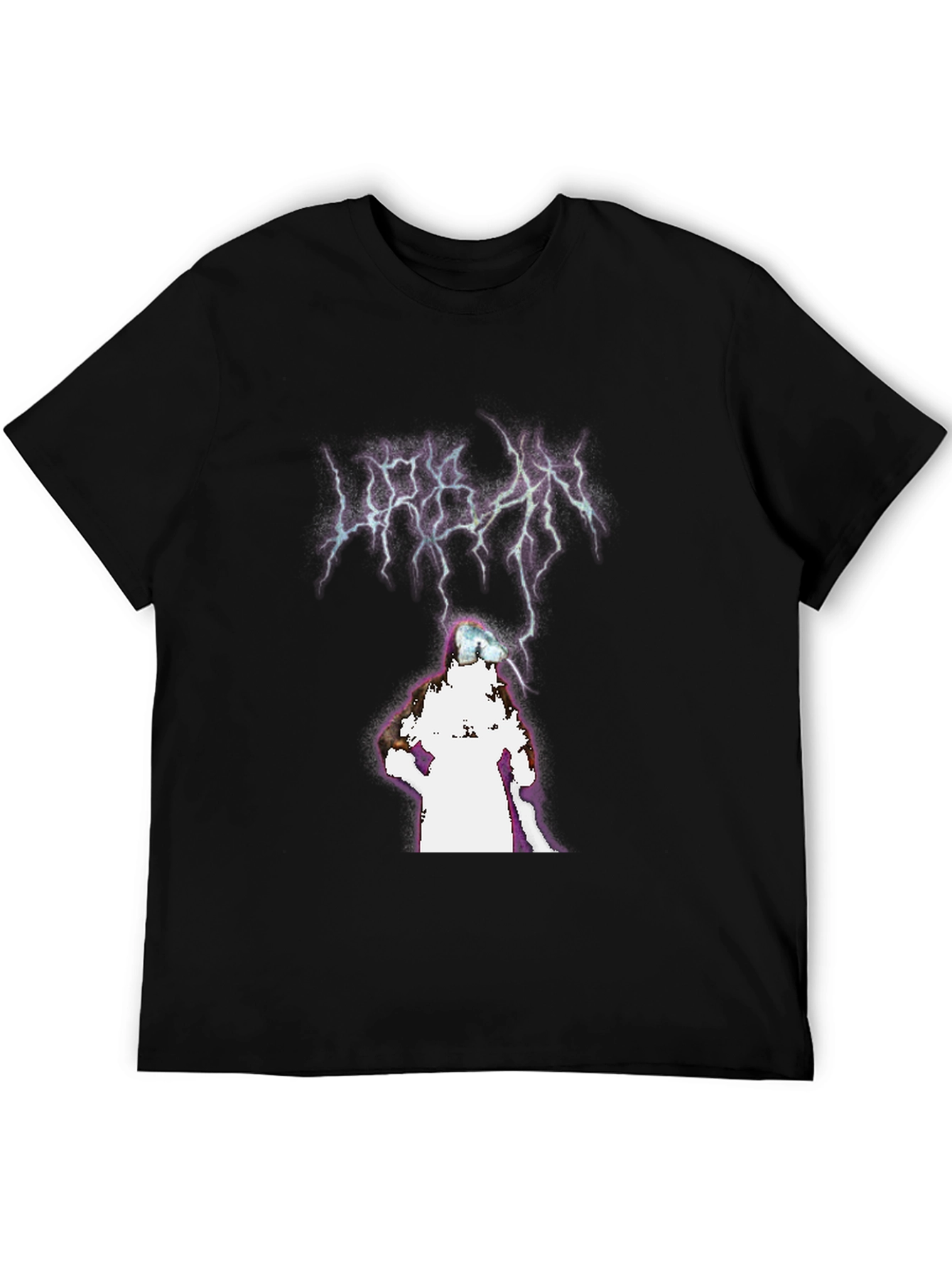 Urban Graphic Print Tee - Black