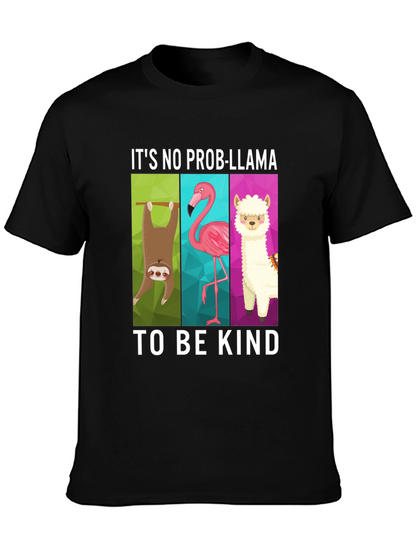 Its No Prob-Llama Graphic T-Shirt