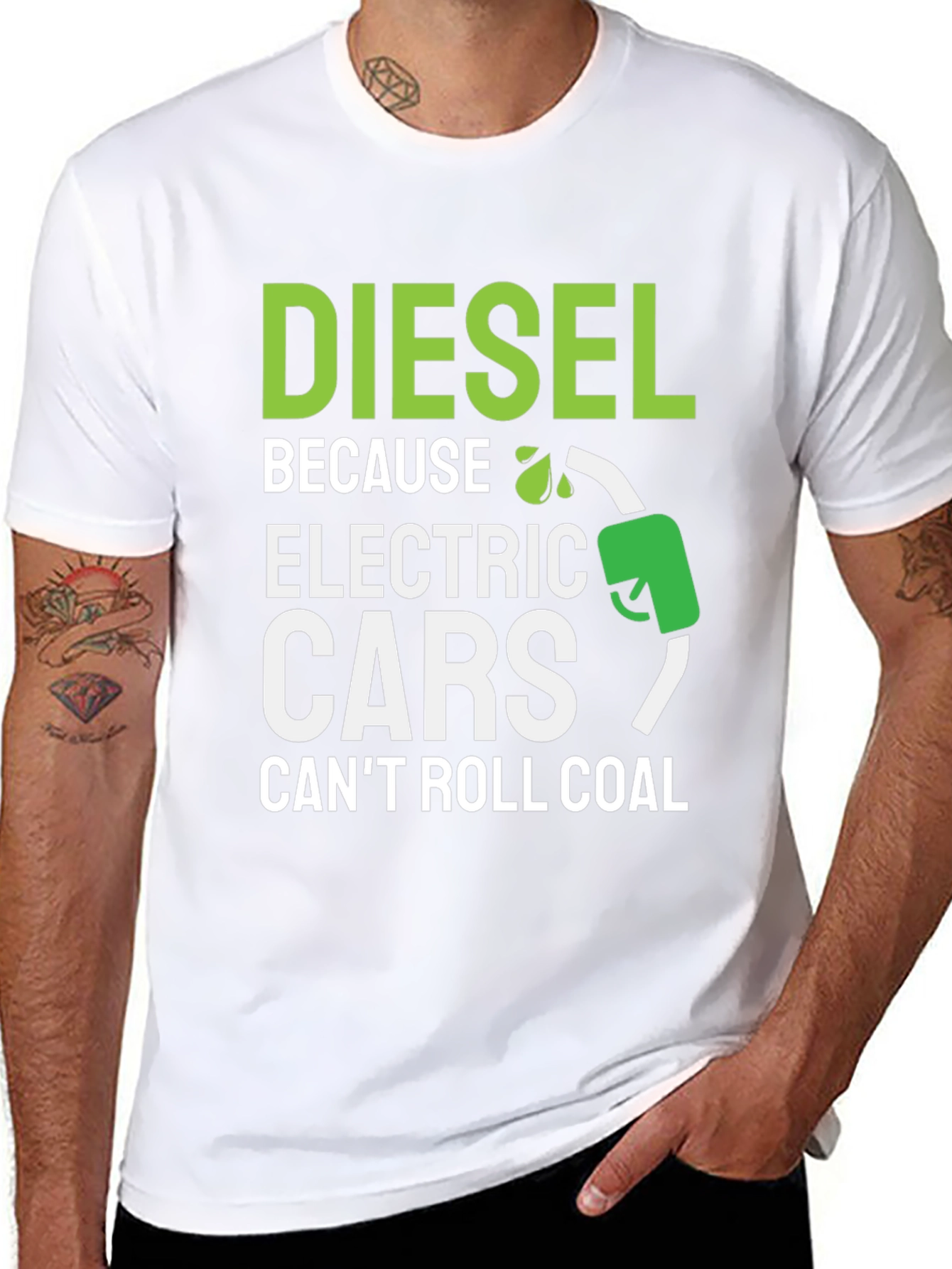 Diesel Because Electric Cars Cant Roll Coal T-Shirt