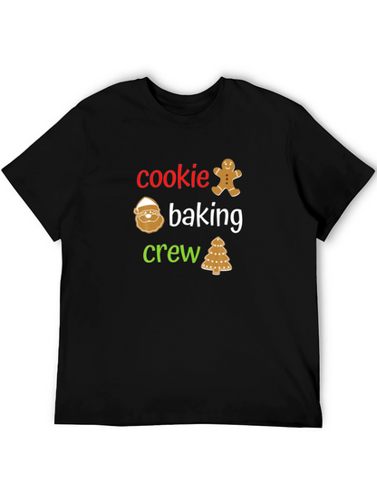 Cookie Baking Crew Holiday T-Shirt