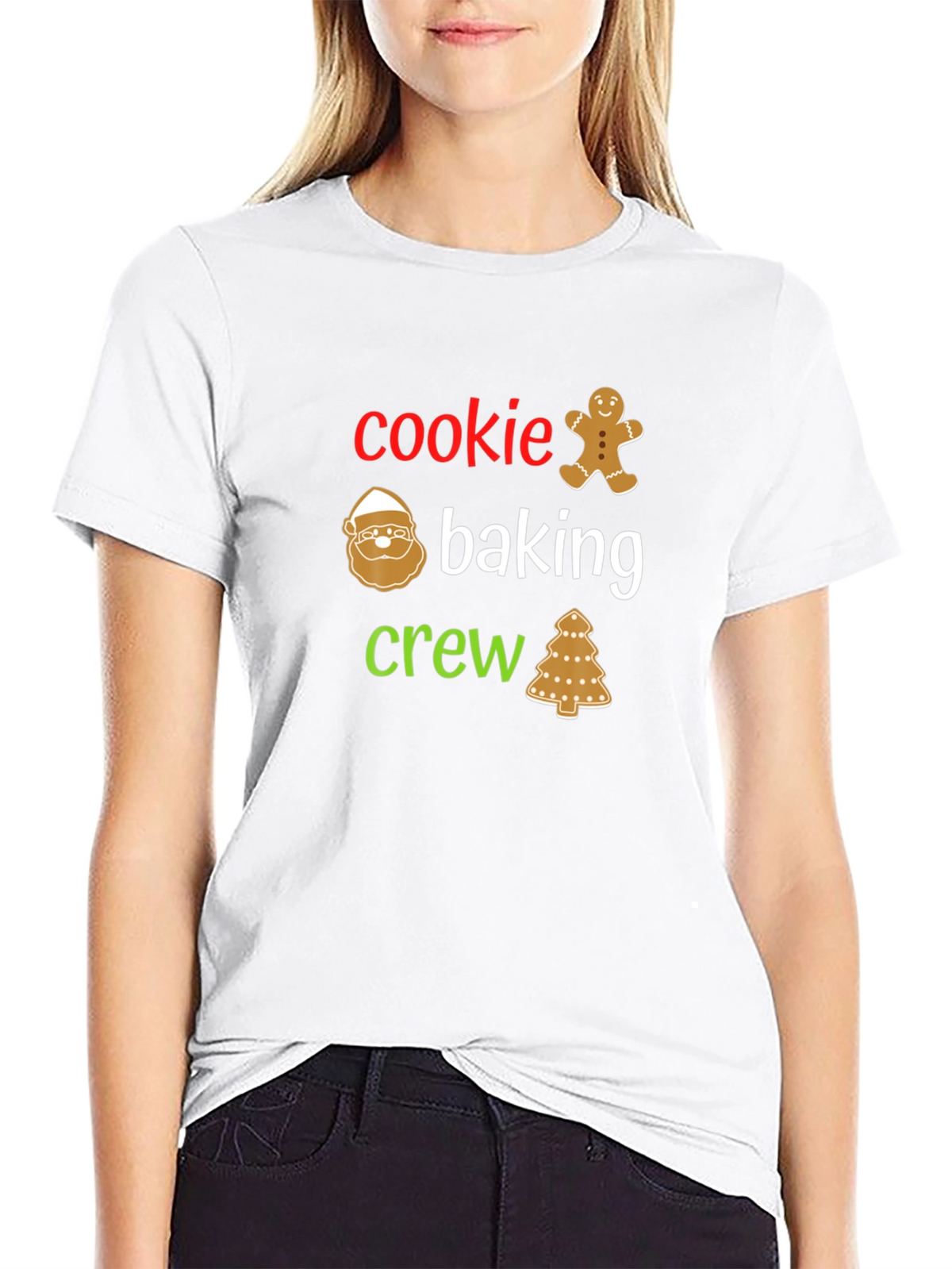 Cookie Baking Crew Holiday T-Shirt