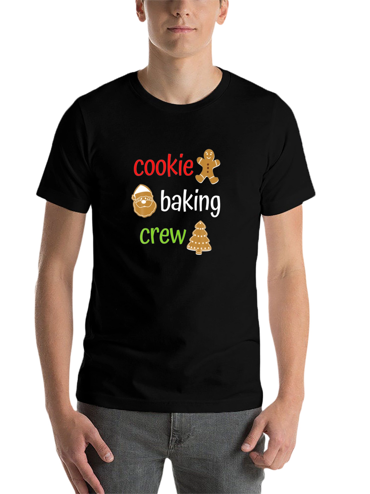 Cookie Baking Crew Holiday T-Shirt