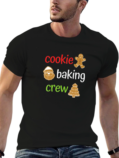 Cookie Baking Crew Holiday T-Shirt