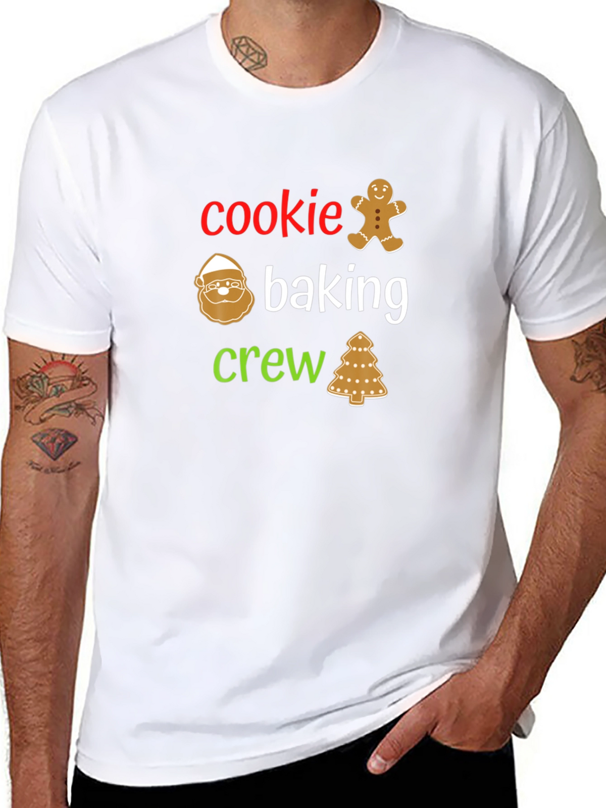 Cookie Baking Crew Holiday T-Shirt