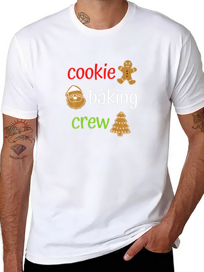 Cookie Baking Crew Holiday T-Shirt