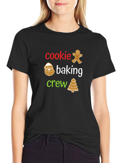 Cookie Baking Crew Holiday T-Shirt