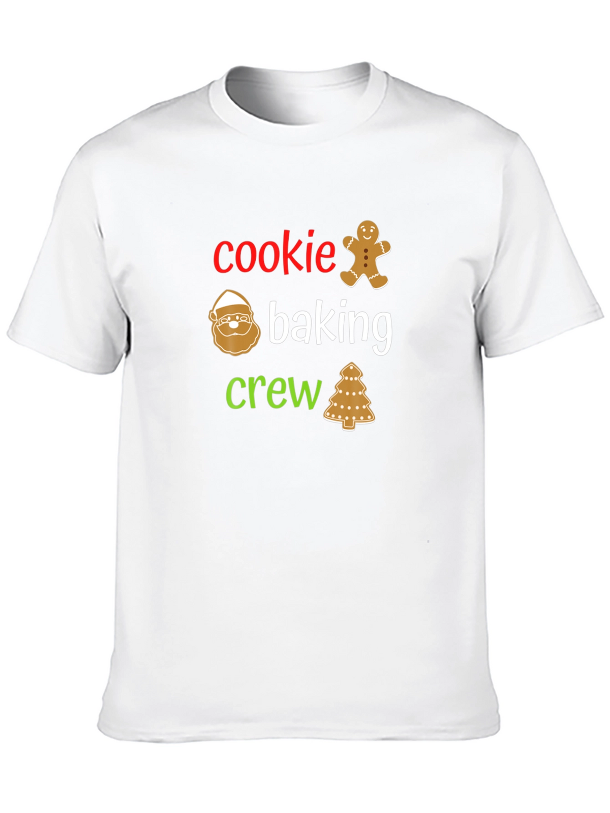 Cookie Baking Crew Holiday T-Shirt