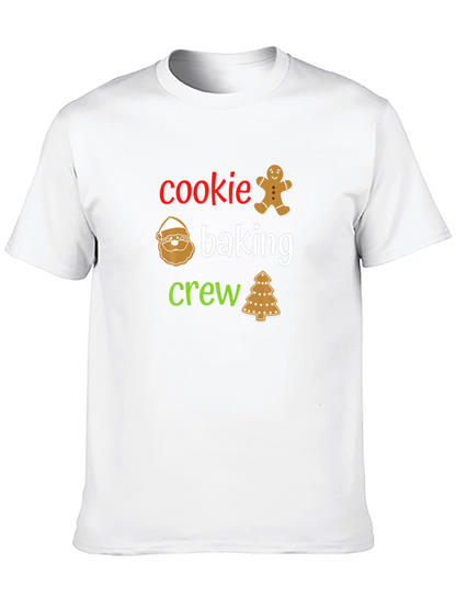Cookie Baking Crew Holiday T-Shirt