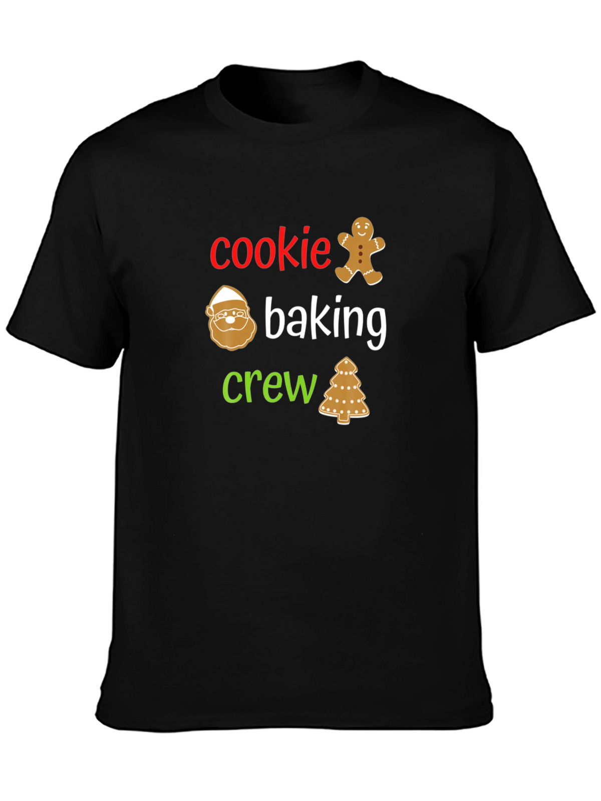 Cookie Baking Crew Holiday T-Shirt