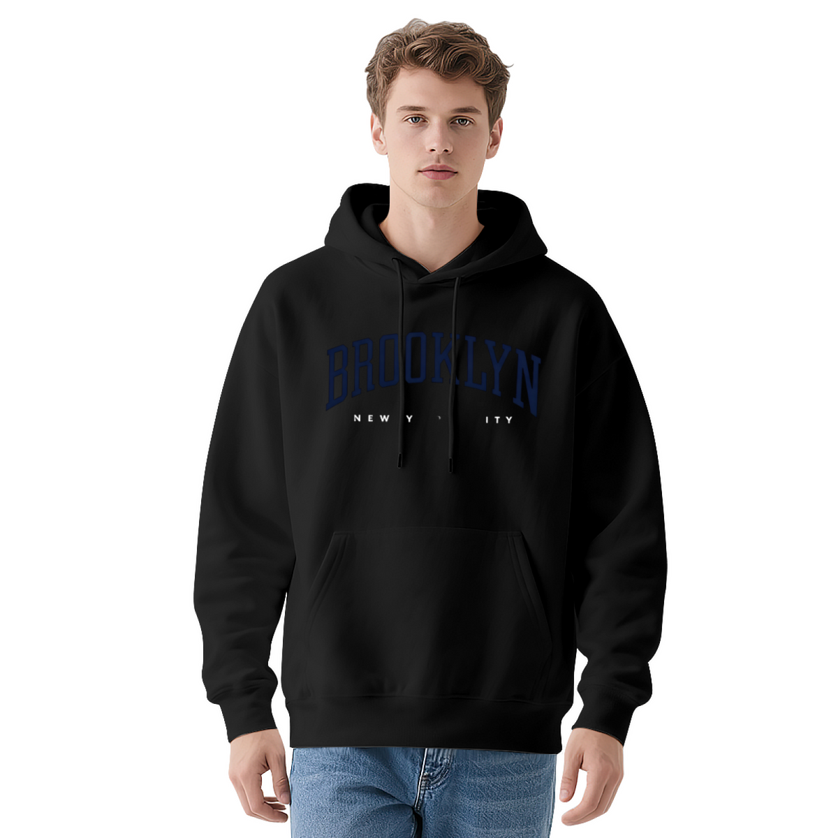 Brooklyn New York City Varsity Letter Hoodie