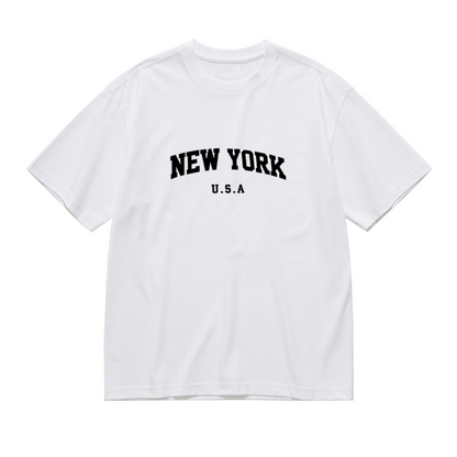 Vintage Varsity New York USA Classic City Pride Everyday Graphic Tee