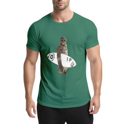 Chewbacca Surfer Funny Star Wars T-Shirt