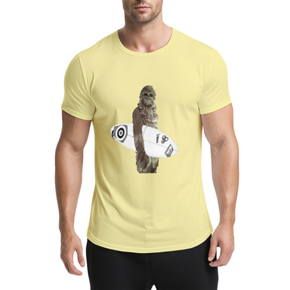 Chewbacca Surfer Funny Star Wars T-Shirt
