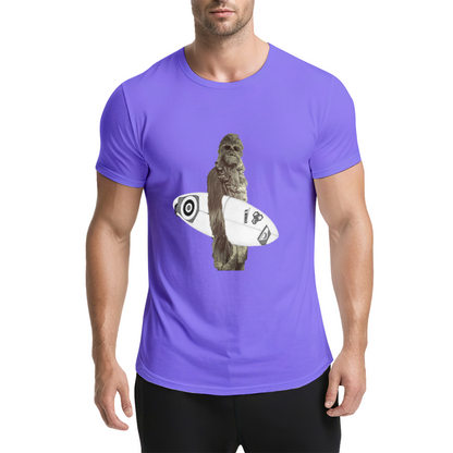 Chewbacca Surfer Funny Star Wars T-Shirt