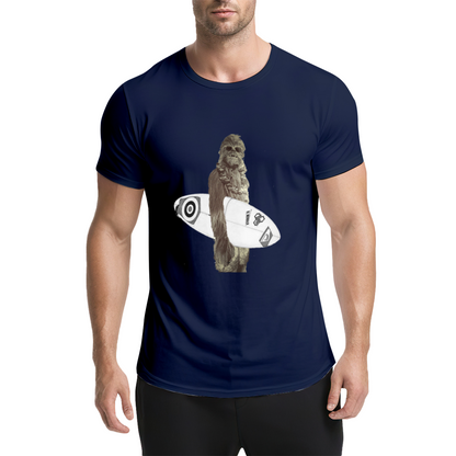 Chewbacca Surfer Funny Star Wars T-Shirt