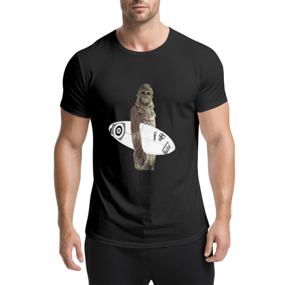 Chewbacca Surfer Funny Star Wars T-Shirt