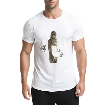 Chewbacca Surfer Funny Star Wars T-Shirt