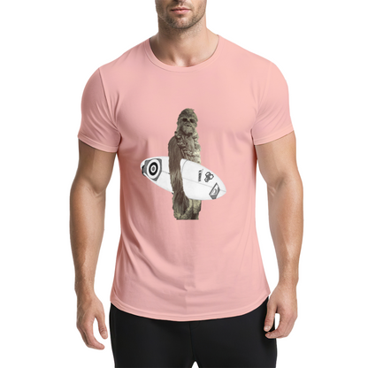 Chewbacca Surfer Funny Star Wars T-Shirt