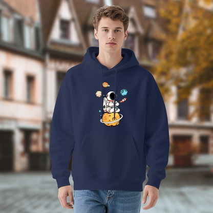 Cool Astronaut Outer Space Planet Adventure Hoodie