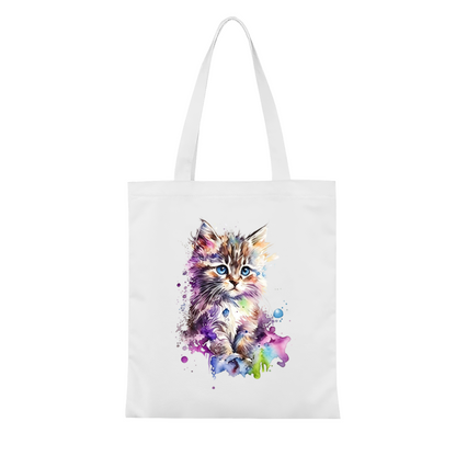Retro Vintage American Flag Canvas Tote | Patriotic History Themed Shoulder Handbag
