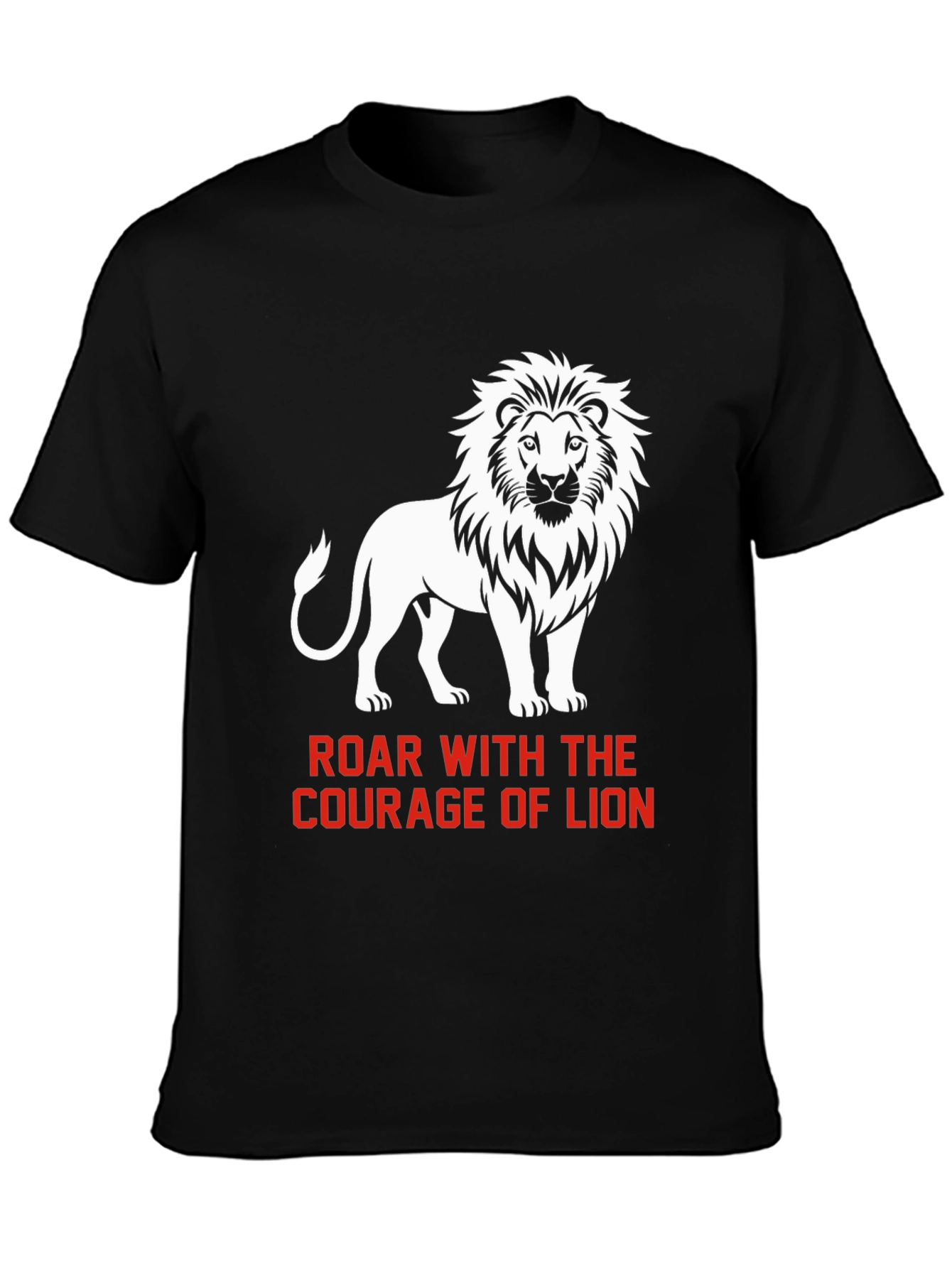 Courage of Lion Graphic T-Shirt