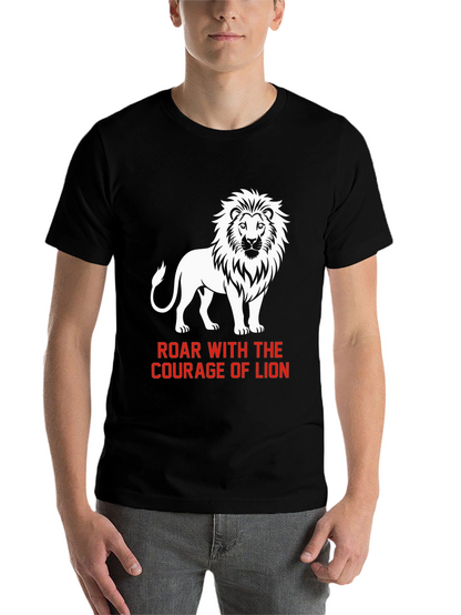 Courage of Lion Graphic T-Shirt