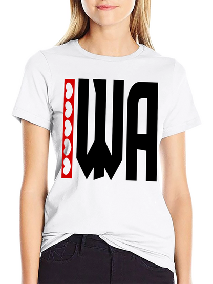 Kidney WA Graphic Tee - Black Cotton T-Shirt