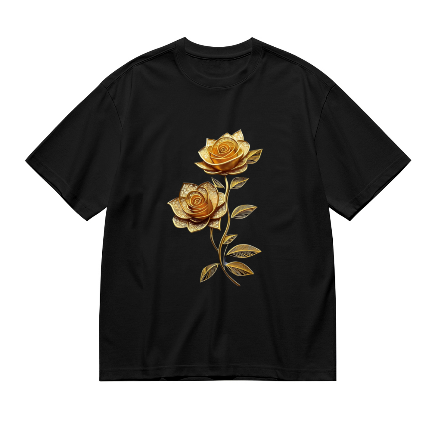 Our Lady of Guadalupe Red Pink Roses Mexican Faith Tee