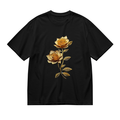 Our Lady of Guadalupe Red Pink Roses Mexican Faith Tee
