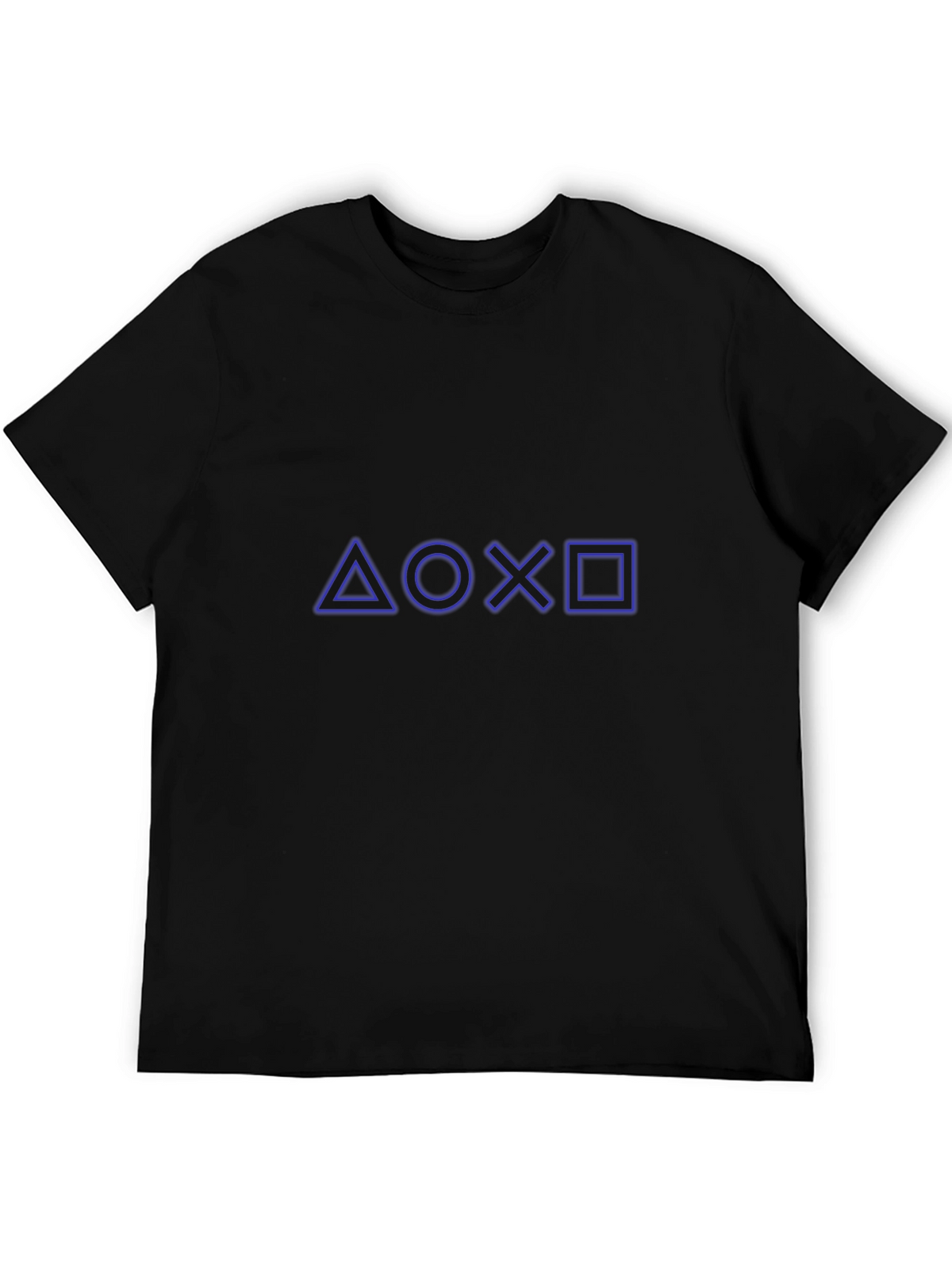 Playstation Symbols Black Graphic Tee