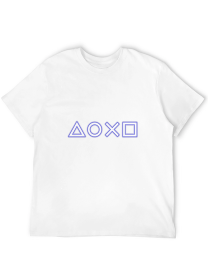 Playstation Symbols Black Graphic Tee