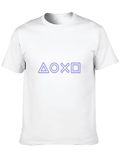 Playstation Symbols Black Graphic Tee