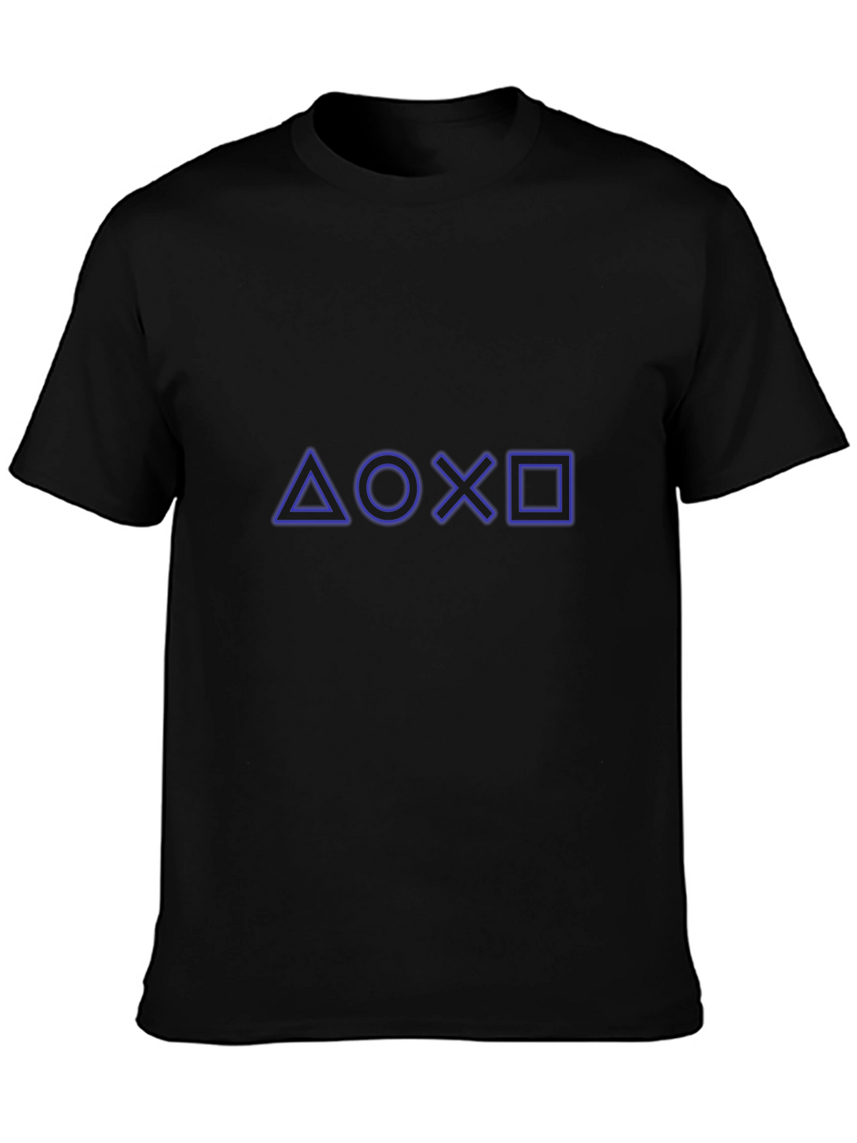 Playstation Symbols Black Graphic Tee