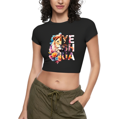 Funny Workout Grumpy Cat Gym White Crop Top