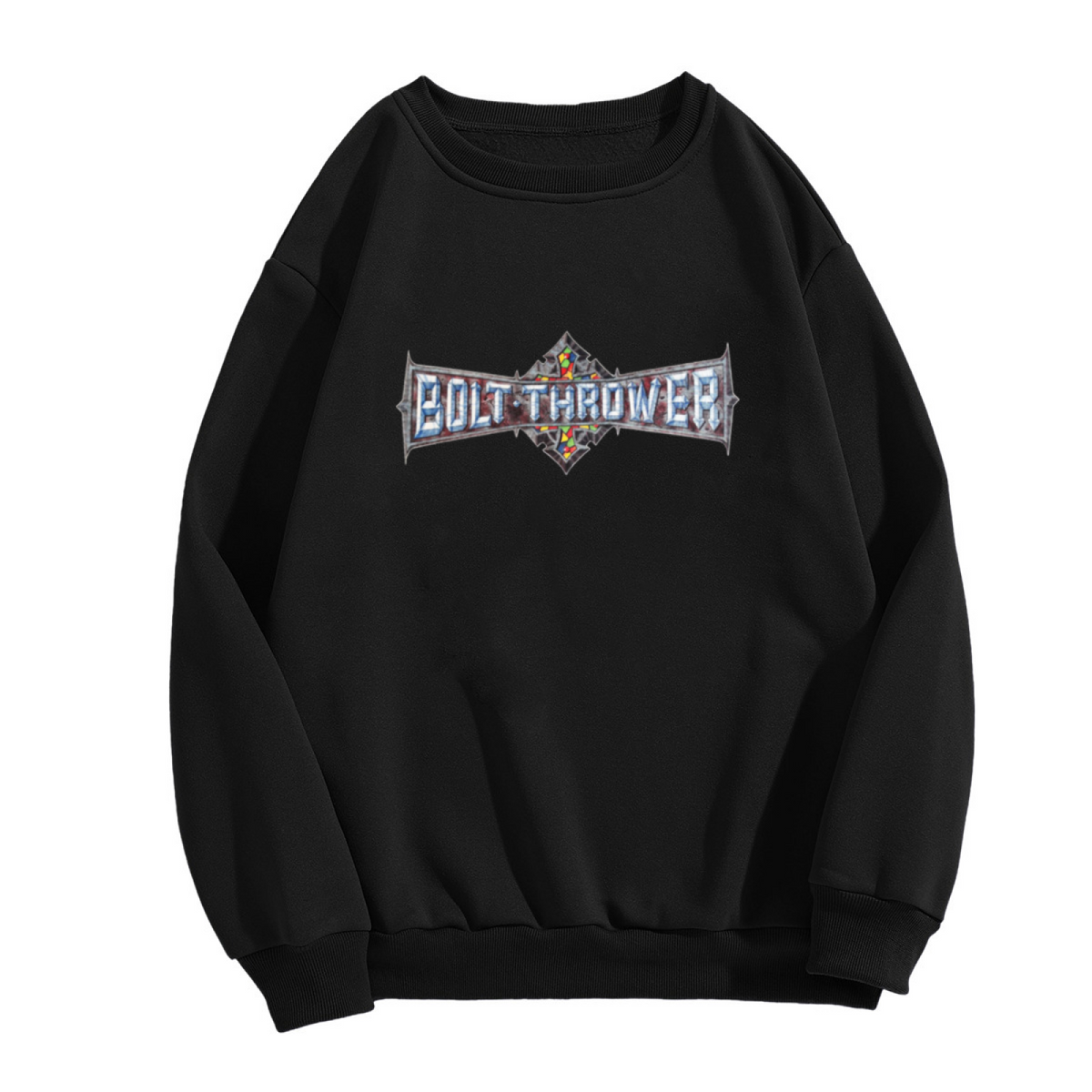 Bolt Thrower Metal Band Retro Logo Crewneck Sweatshirt