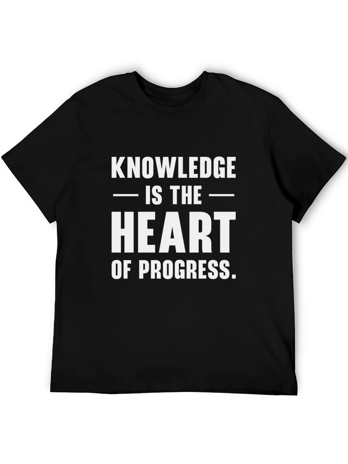 Knowledge is the Heart of Progress T-Shirt