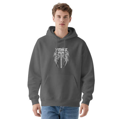 Dark Gothic Skeleton Wing Streetwear Hoodie