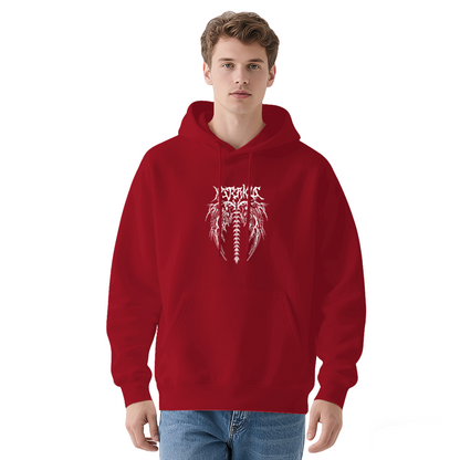 Dark Gothic Skeleton Wing Streetwear Hoodie
