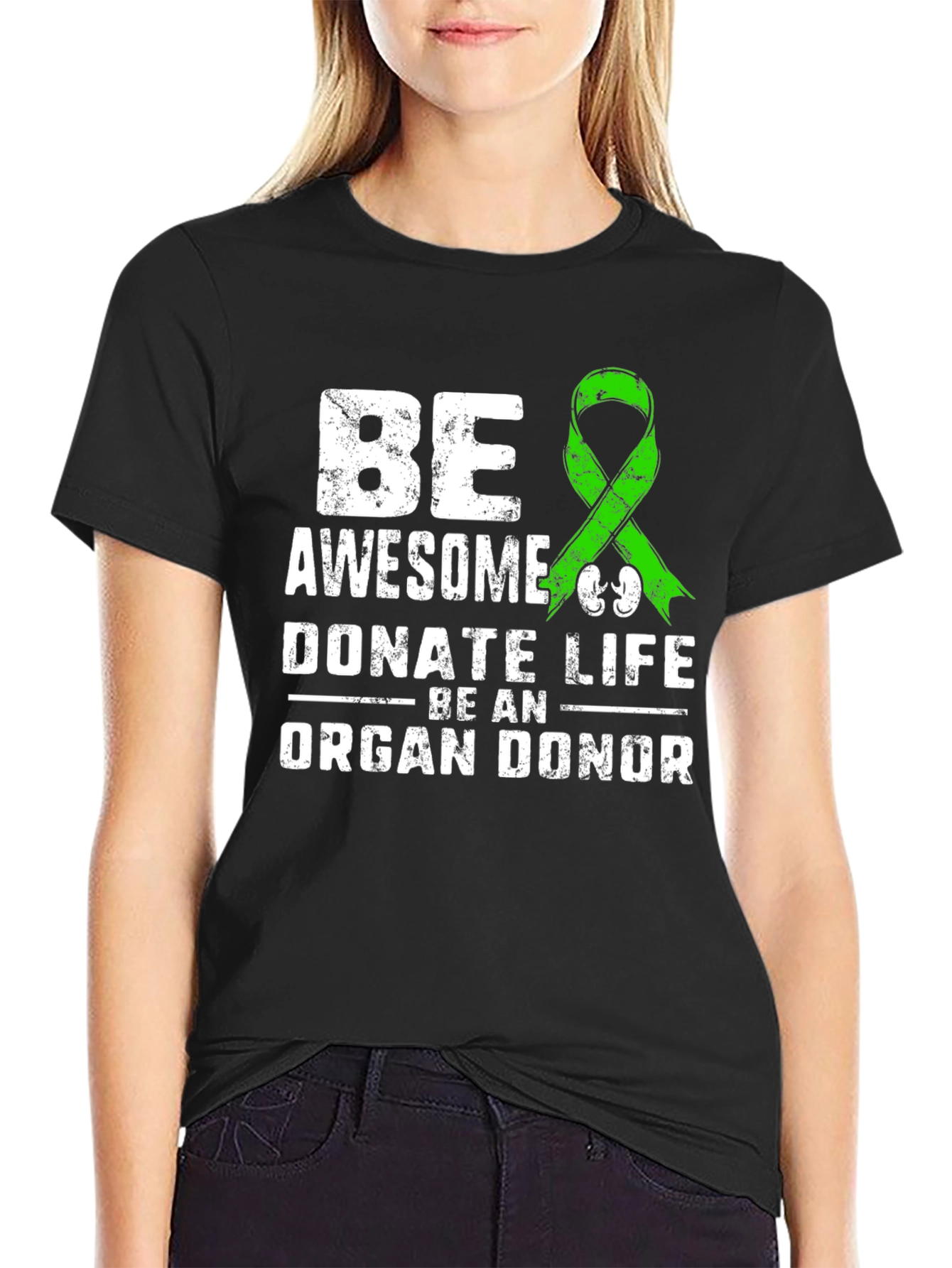 Be Awesome Donate Life T-Shirt