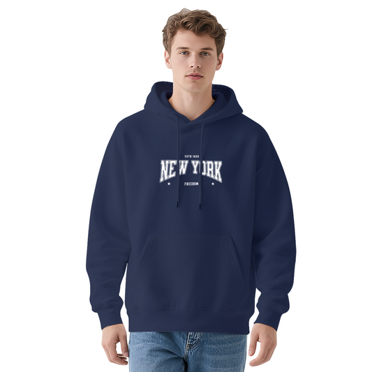 Retro New York Freedom Varsity Style Hoodie