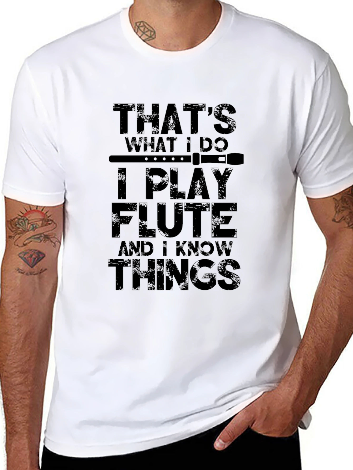 Thats What I Do I Play Flute T-Shirt