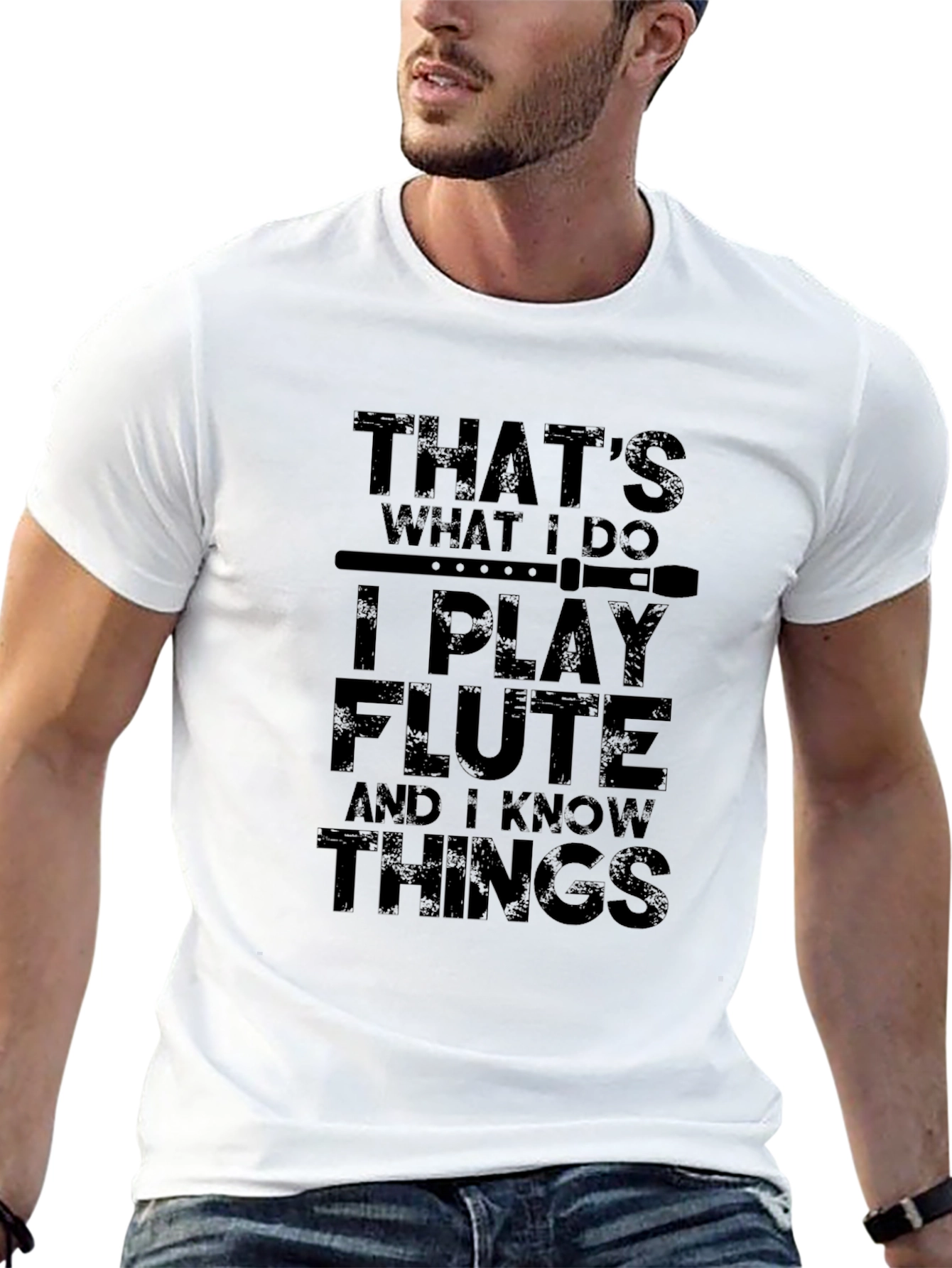 Thats What I Do I Play Flute T-Shirt
