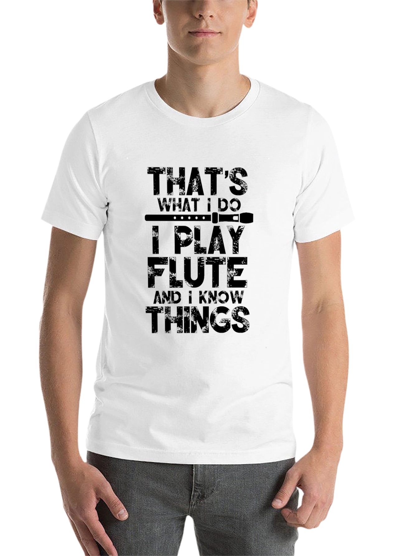 Thats What I Do I Play Flute T-Shirt