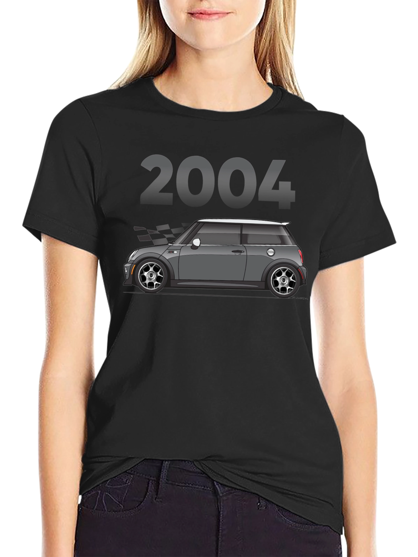 2004 Mini Cooper T-Shirt - Automotive Fan Apparel
