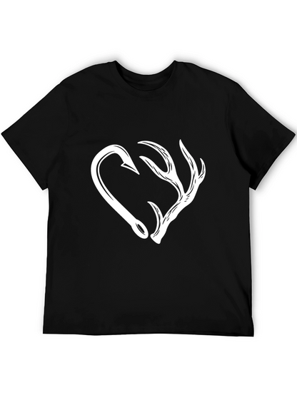 Hooked on the Hunt T-Shirt - Black