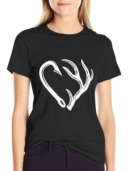 Hooked on the Hunt T-Shirt - Black