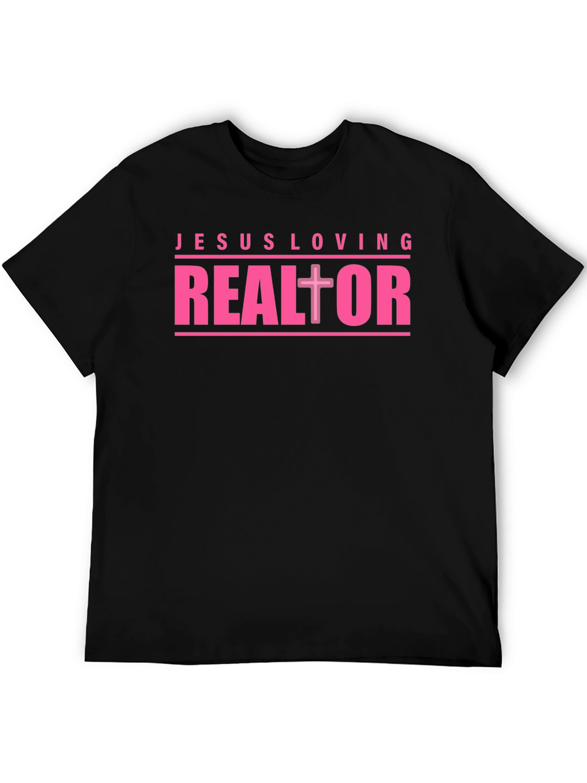 Jesus Loving Realtor Graphic T-Shirt