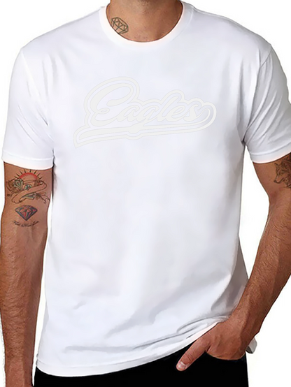 Eagles Black Graphic T-Shirt - Stylish Fan Apparel