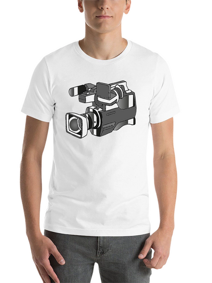 Camera Graphic Tee - Filmmaker Style